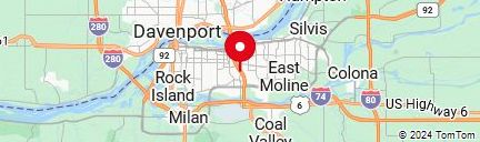 Map of Moline, Illinois